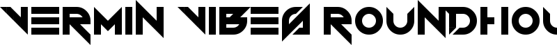 Vermin Vibes Roundhouse Font