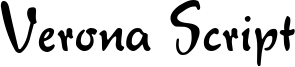 Verona Script Font