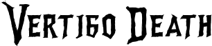 Vertigo Death Font