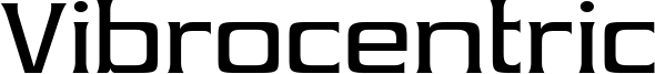 Vibrocentric Font