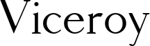 Viceroy Font