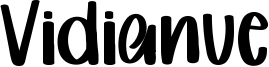Vidianue Font