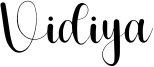 Vidiya Font