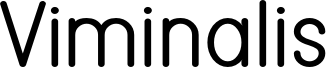 Viminalis Font