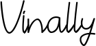 Vinally Font