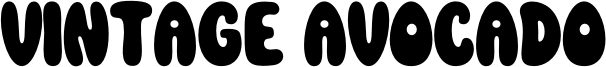 Vintage Avocado Font