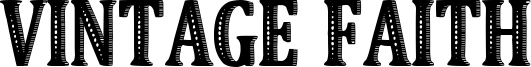 Vintage Faith Font