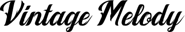 Vintage Melody Font