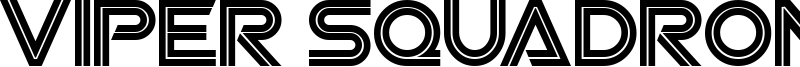 Viper Squadron Font