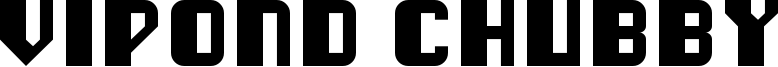 Vipond Chubby Font