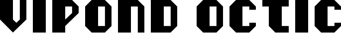 Vipond Octic Font