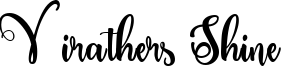 Virathers Shine Font
