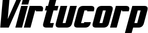 Virtucorp Bold Italic.otf