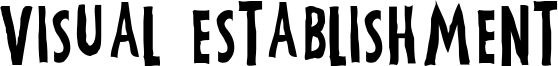Visual Establishment Font