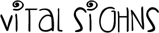 Vital Sighns Font
