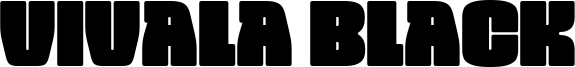 Vivala Black Font