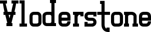 Vloderstone Black_2.ttf