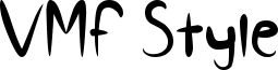 VMF Style Font