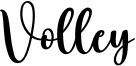 Volley Font