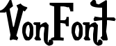 VonFont Font