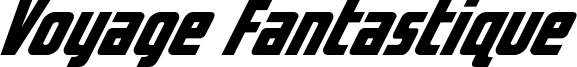 Voyage Fantastique Font
