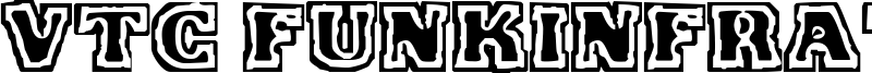 VTC FunkinFrat Font