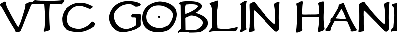 VTCGoblinHandBold.ttf
