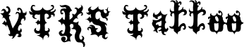 VTKS Tattoo.ttf