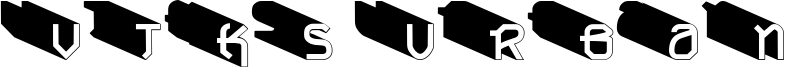 vtks urban time super 3d.ttf