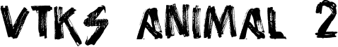 Vtks Animal 2 Font