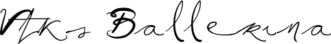Vtks Ballerina Font