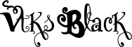Vtks Black Font