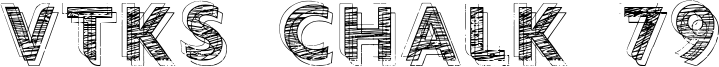 Vtks Chalk 79 Font