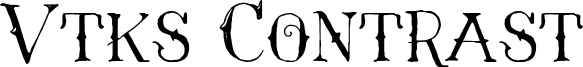 Vtks Contrast Font