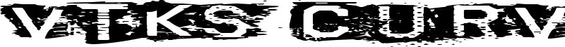VTKS Curve Font