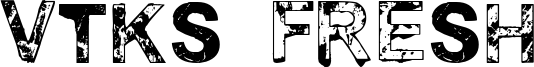 Vtks Fresh Font