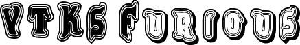 VTKS Furious Font