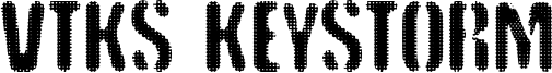 VTKS Keystorm Font