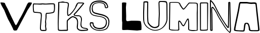 Vtks Lumina Font