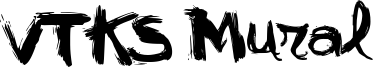 VTKS Mural Font