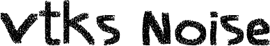 Vtks Noise Font