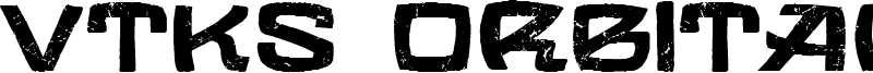 VTKS Orbital Font