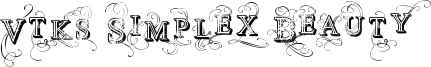 Vtks Simplex Beauty Font