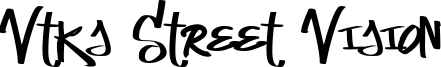 Vtks Street Vision Font