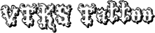 VTKS Tattoo Font