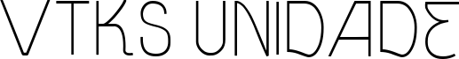 Vtks Unidade Font