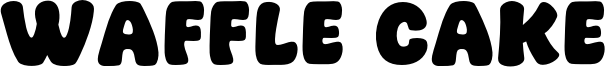 Waffle Cake Font