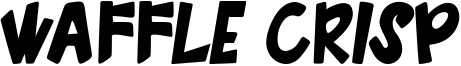 Waffle Crisp Font