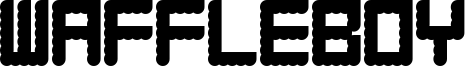 Waffleboy Font