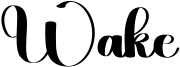 Wake Font